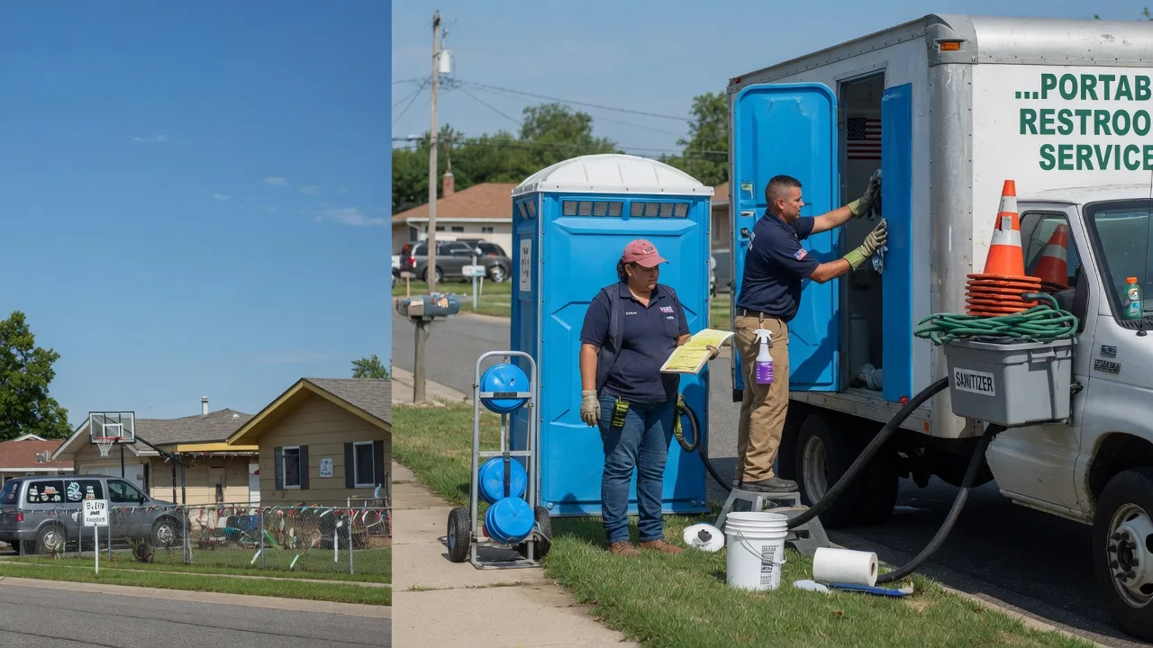 Portable Toilet Rental in New Century, KS near me